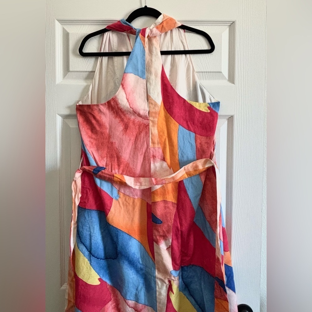 NWT Banana Republic Colorful Halter Neck Dress
Color
Brushstroked Multi - Picture 4 of 4